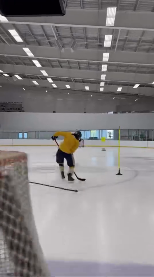 Rhys Jones: Training with Matt Carey Hockey.