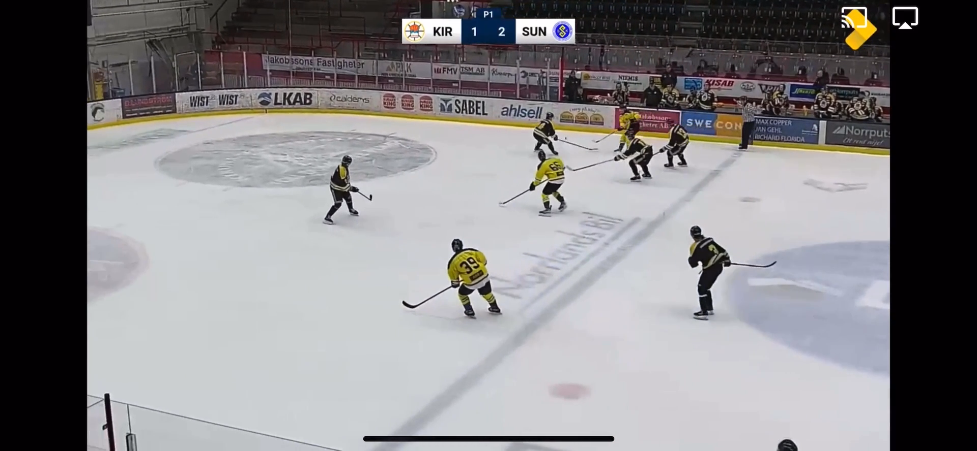 Ebbe Hallin Sallander's Game-Changing Hit for Kiruna AIF