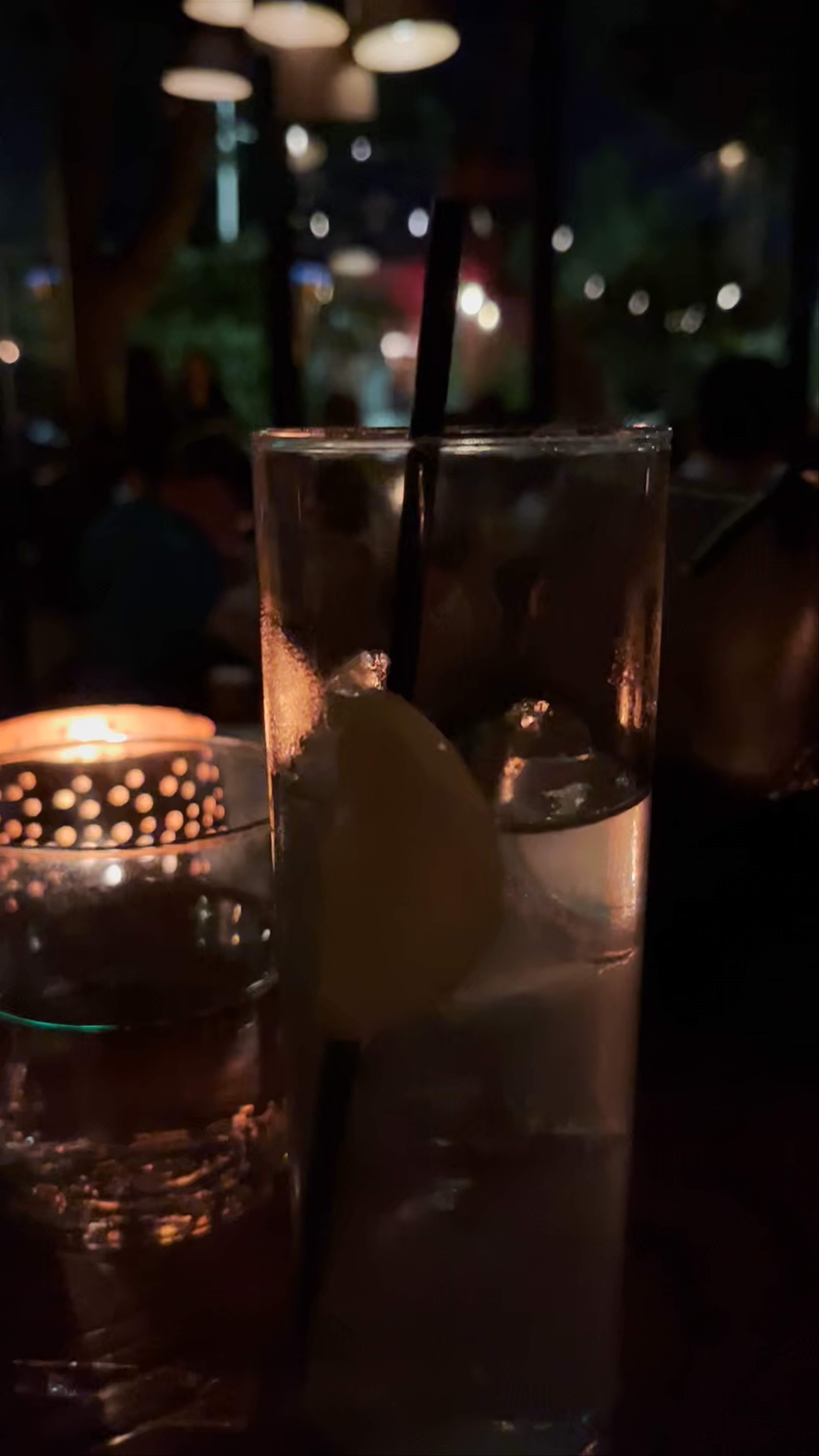Night Vibes at a Cozy Bar in Argiroupoli, Greece