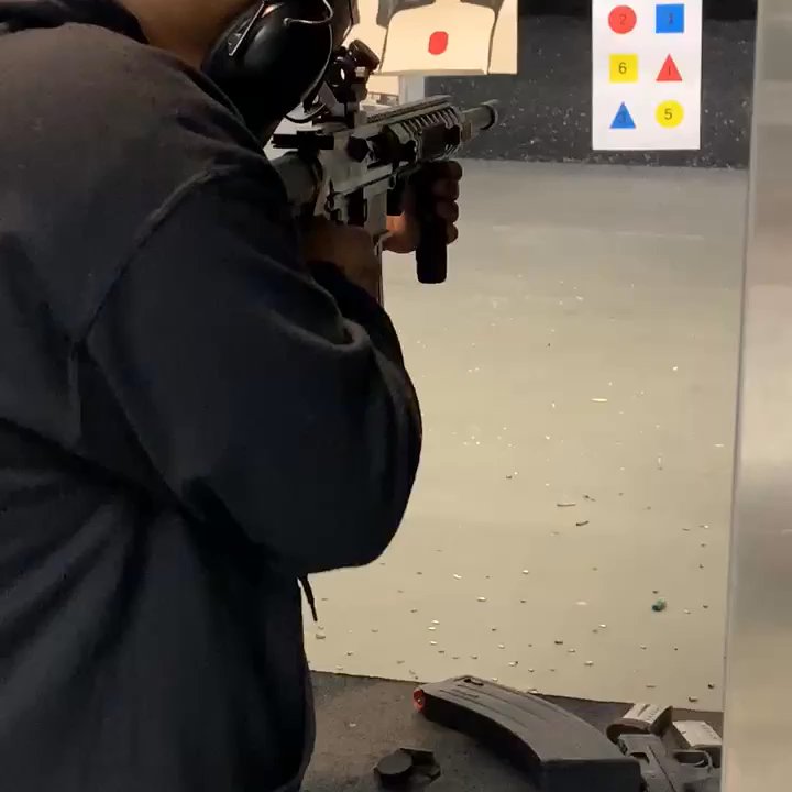 The Machine Gun Nest - As usual having a great time at Machine Gun Nest. Shooting the UTAS XTR AR 12. - Gun/Rifle Ranges Near Me - Frederick, Maryland