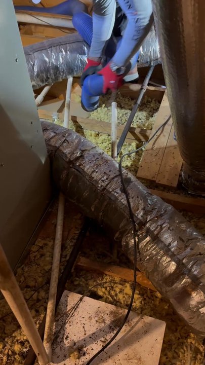 Pyramid Insulation Services - They got all of that stink old soild insulation out from being vacant for over year with rats & squirrels - Insulation Installation Near Me