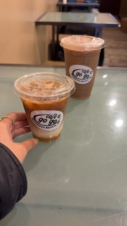 Cafe A Go-Go - The drinks were great Caramel macchiato and coconut mocha with caramel - Coffee & Tea Near Me - Rehoboth Beach, Delaware
