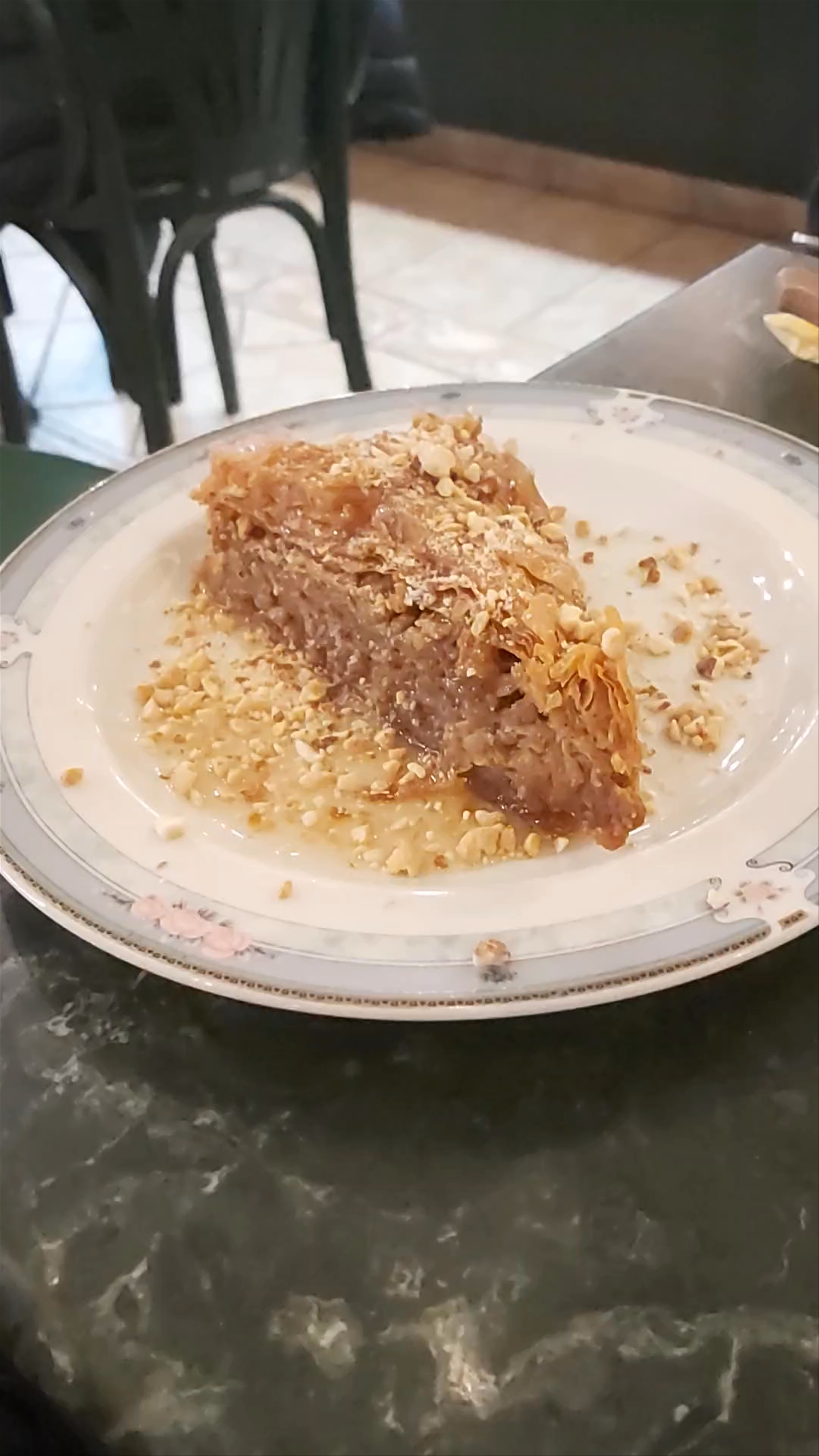 Traditional Greek Sweet in Trikala - Cozy Local Café Experience