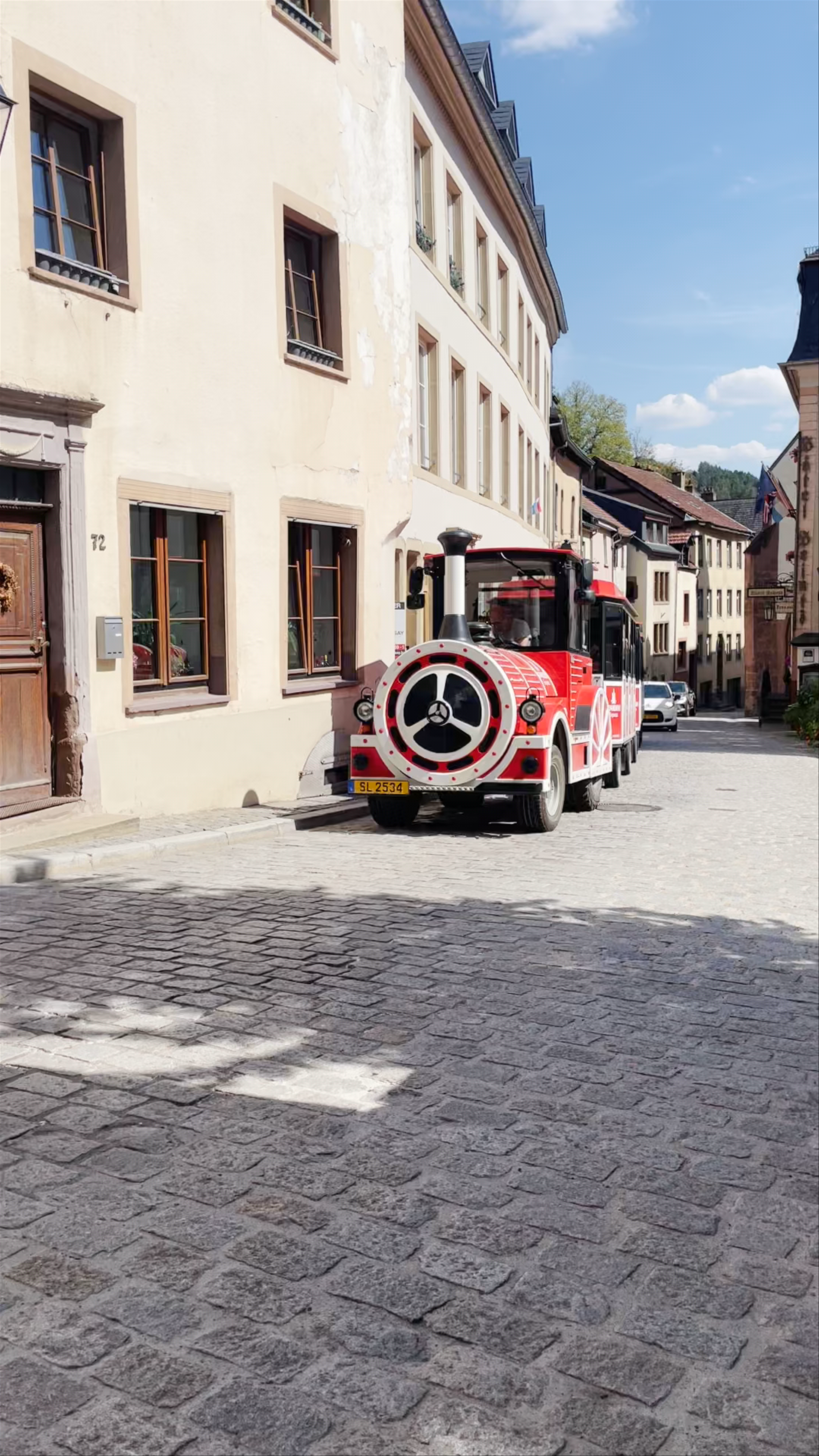 Whimsical Train Tour Through Vianden's Historic Streets