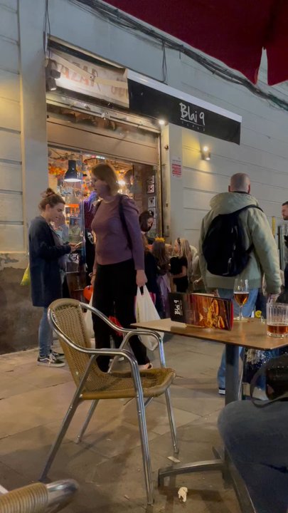 Blai 9 - It was nice to witness how they do Trick or treating in Spain - Tapas Bars Near Me - Barcelona, B