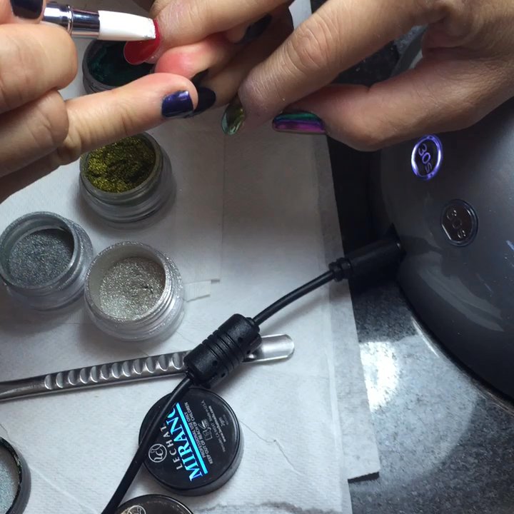 Kay Nails - Chrome nails  is available at Kay now ! - Nail Salons Near Me - Butler, New Jersey