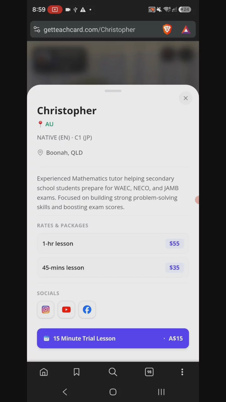 TeachCard image 1