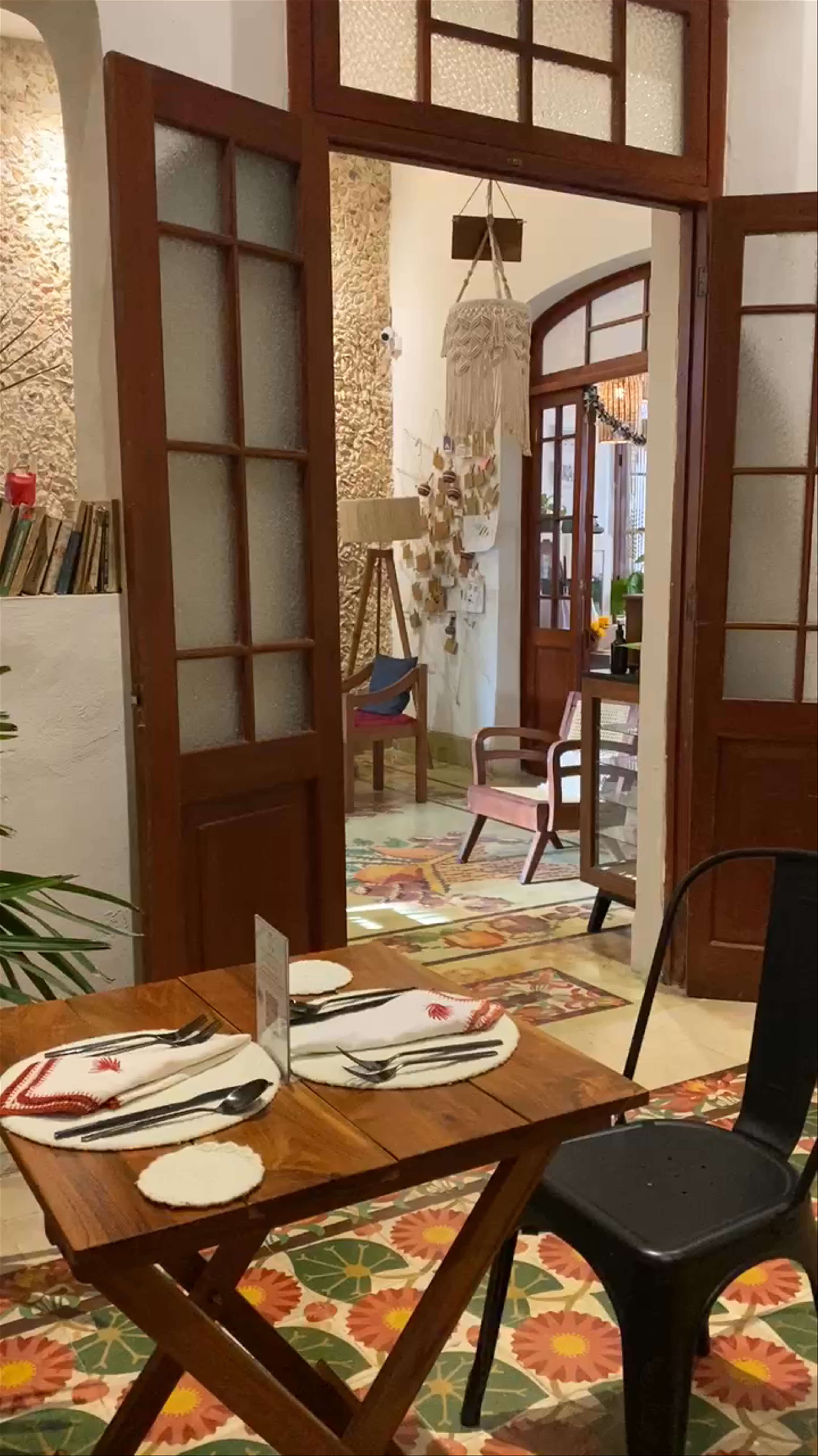 Cozy Artistic Cafe in Mérida's Historic Center