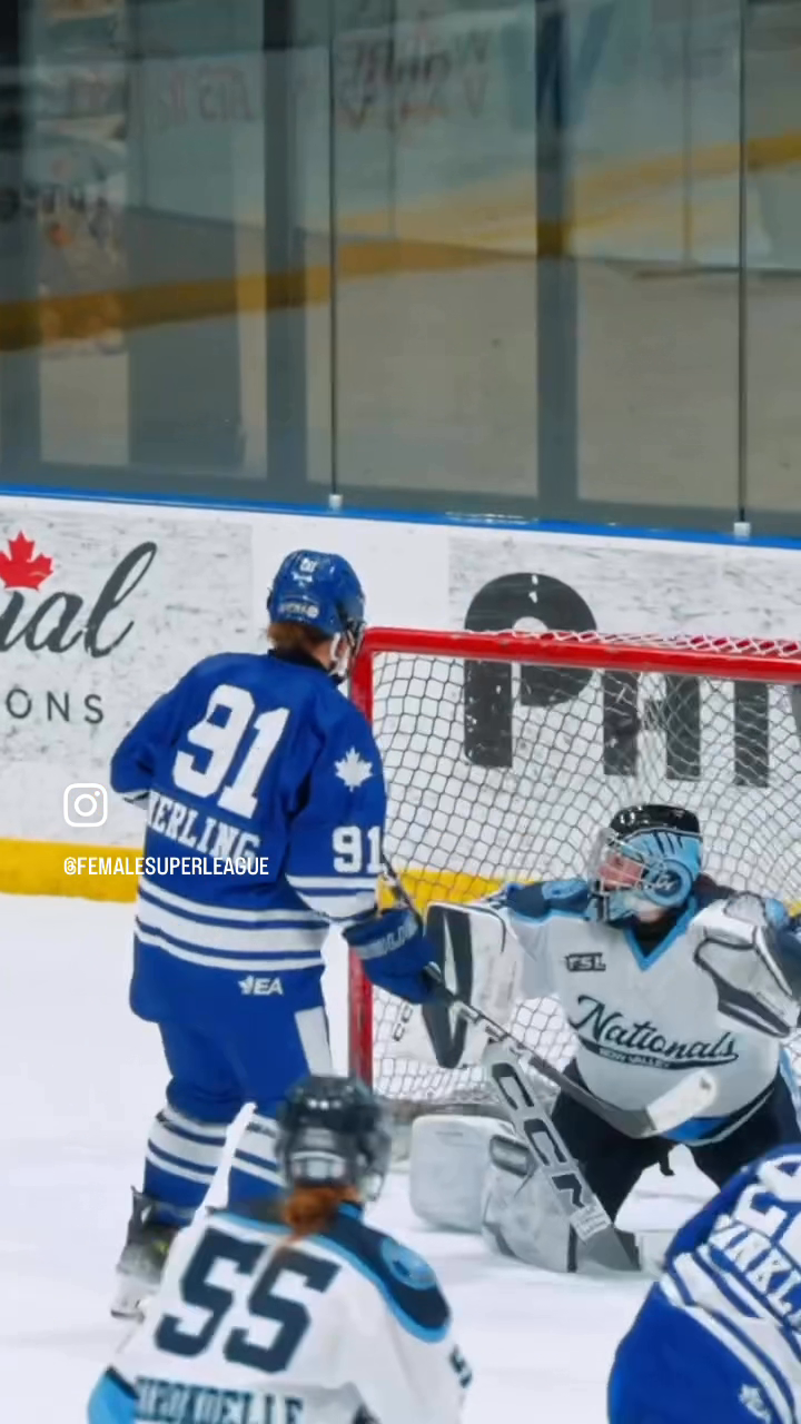 Taelyn Franklin's Clutch Goal Secures Win for Langley Hockey Academy