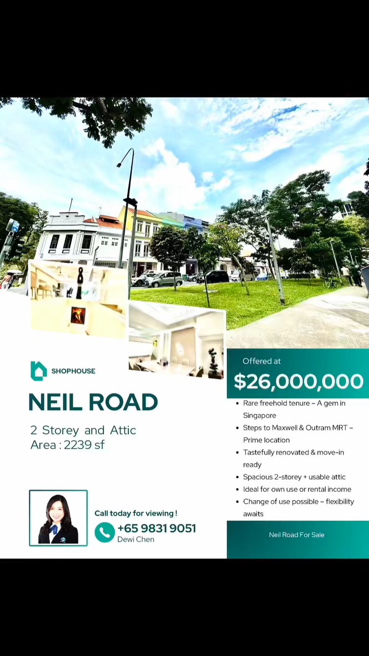 Shop / Shophouse for Sale around  Neil Road - Image 17