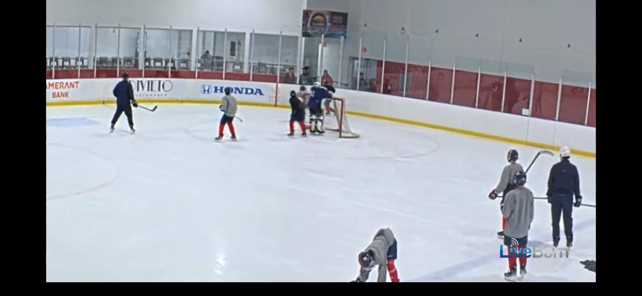 Addison Ramos: Big hit in practice