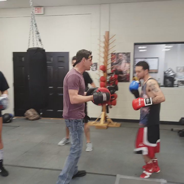 Checkmates Boxing Center - Working  on a great combo at Checkmates Boxing and MMA Striking Skills - Boxing Near Me - Toms River, New Jersey