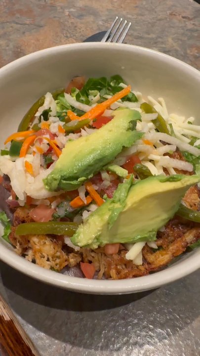 Eldorado Cafe - Salad with chicken - Mexican Near Me - Austin, Texas