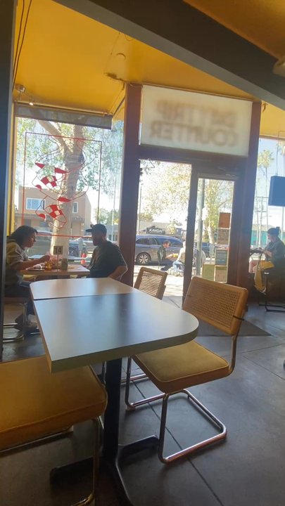 Daytrip Counter - Video of interior. - Chicken Shop Near Me - Oakland, California