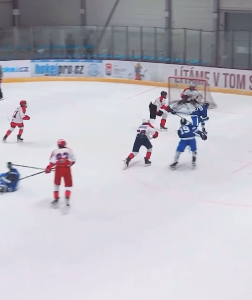 Luca Caramma: Dazzling Goal from Pro Hockey Selects U13 Highlights