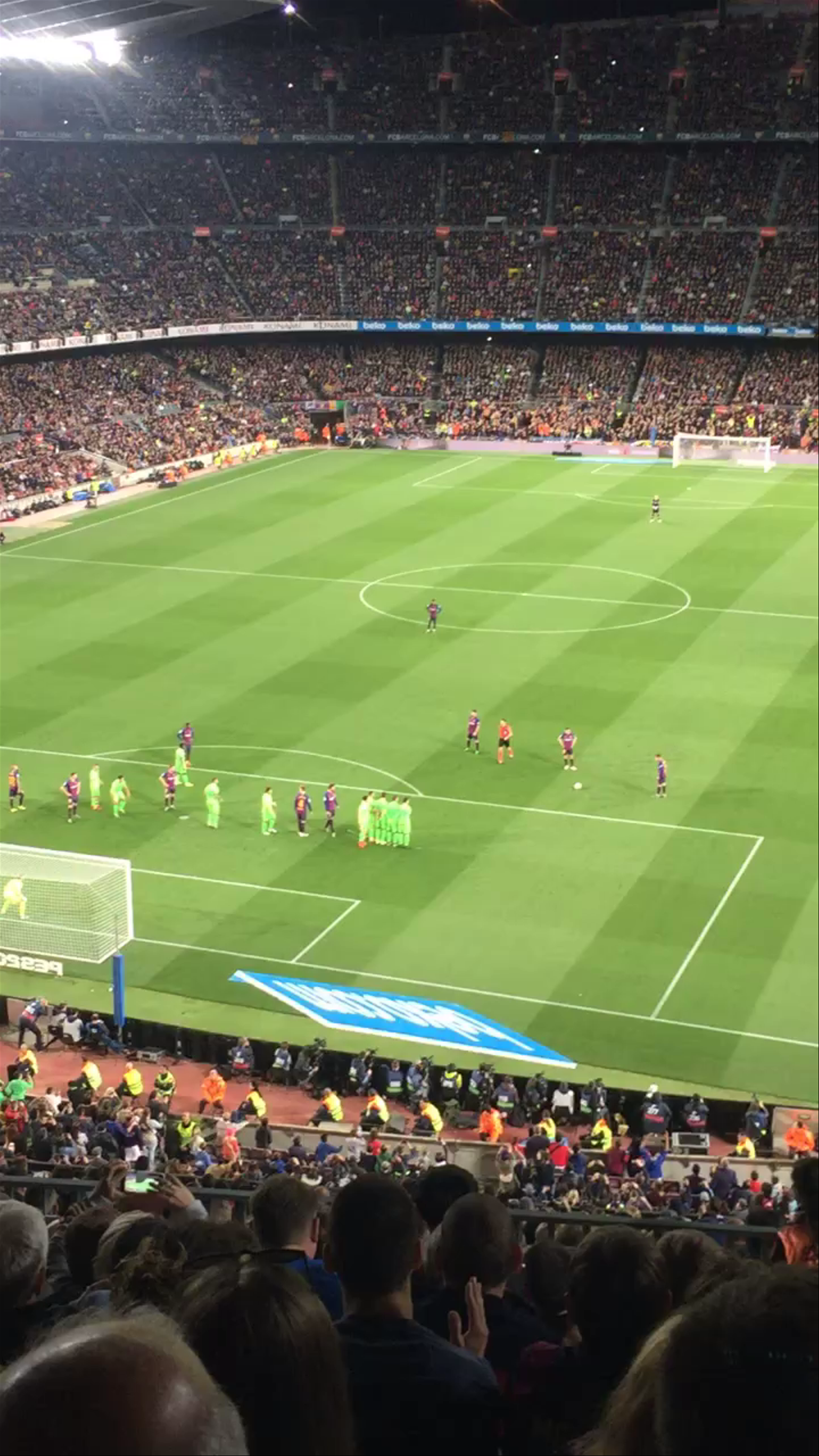 Electrifying Night at Camp Nou: A Barcelona Football Showdown
