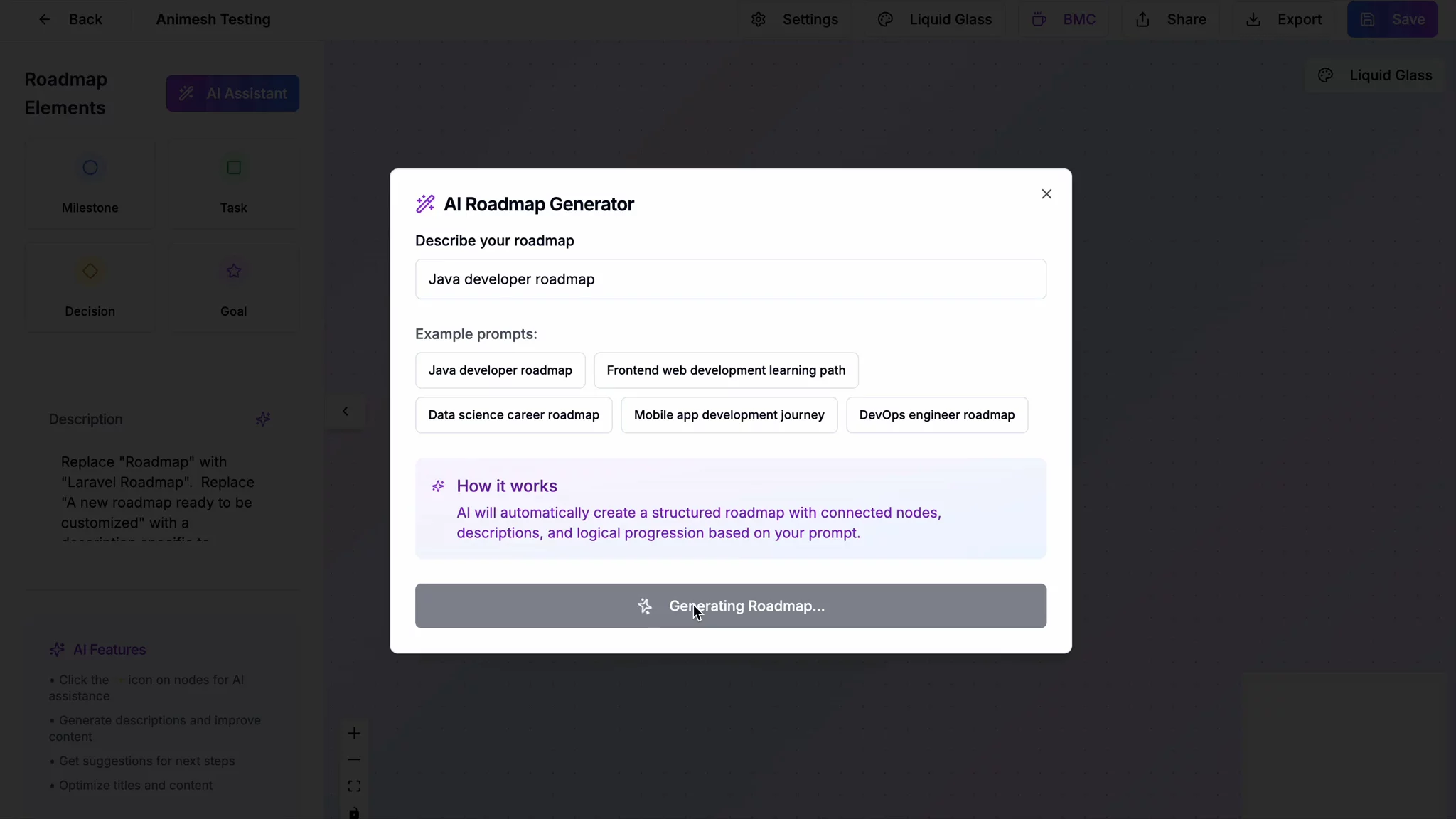 Roadmap Creator image 1