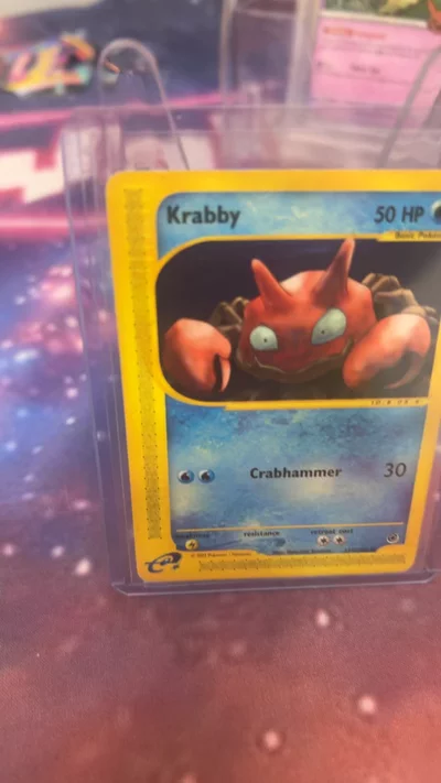 Pokemon Krabby 115/165 [e-Series]