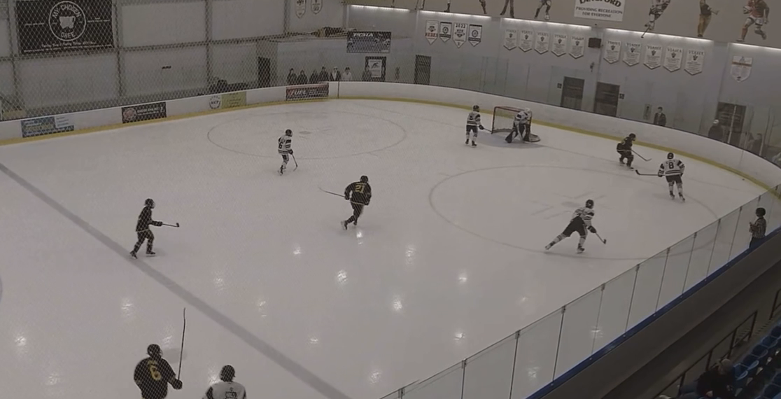Hayden Slade's Big Hit & Skillful Puck Recovery | U17 Prep Highlights