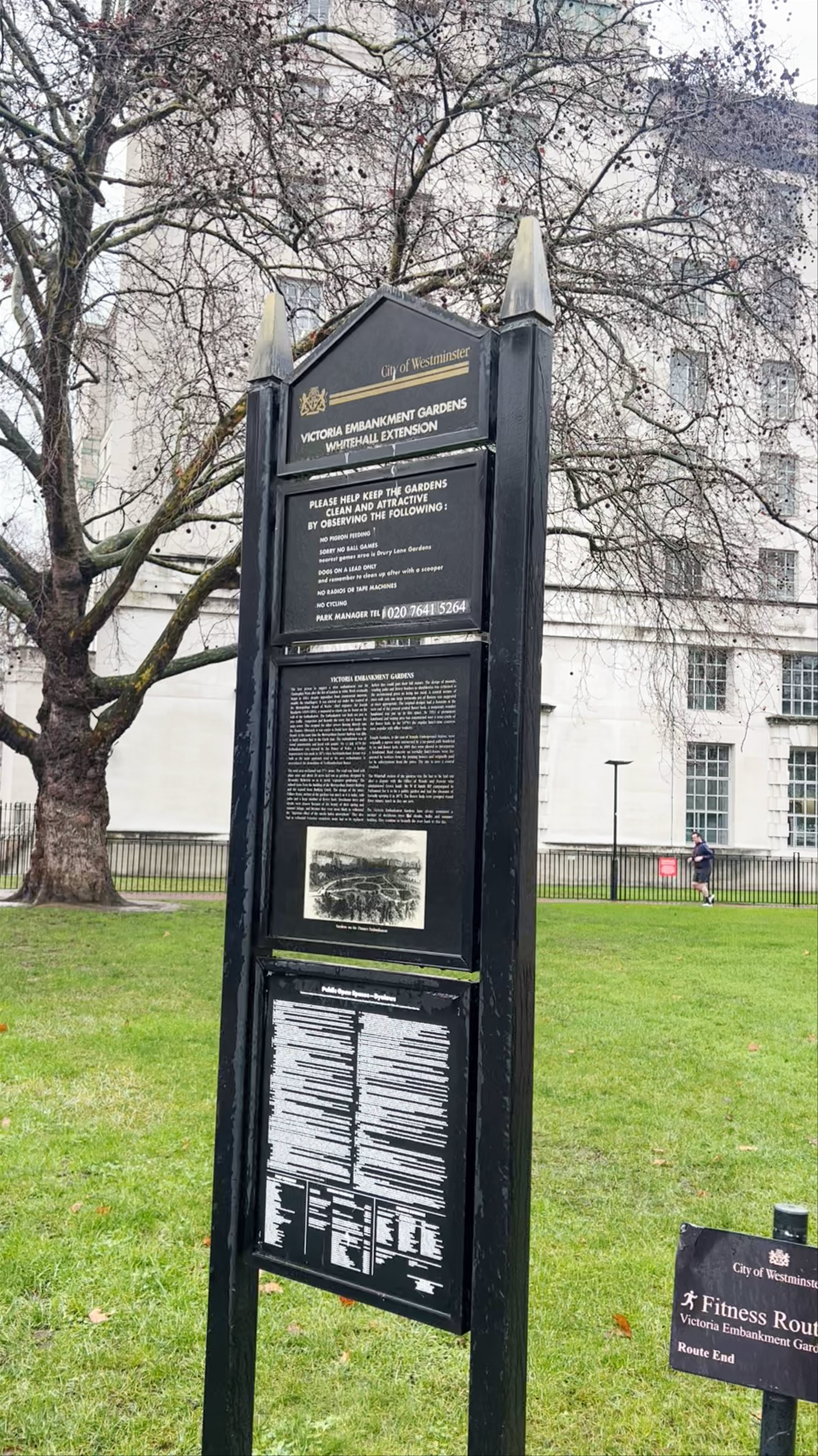 Victoria Embankment Gardens: Whitehall Gardens
