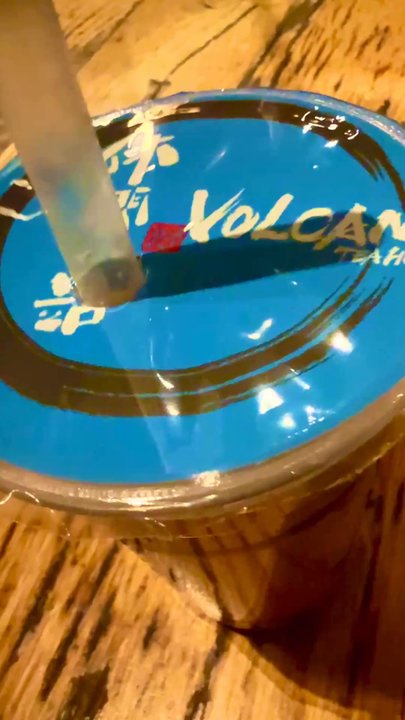Volcano Tea House - Lavender Boba Milk Tea - Coffee & Tea Near Me - Los Angeles, California