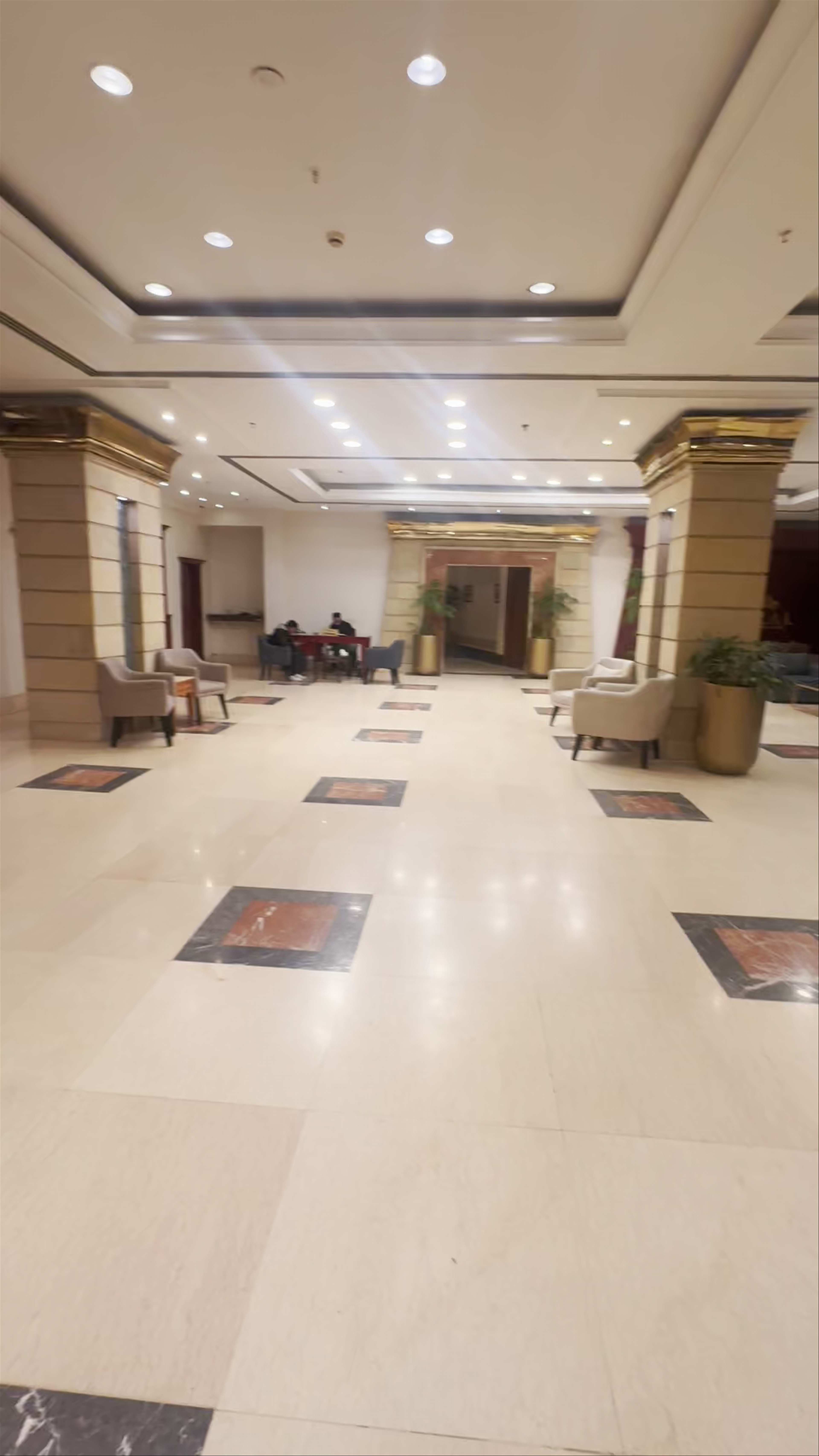 Luxury Ambiance at Azal Pyramids Hotel Lobby, El Talbia, Egypt