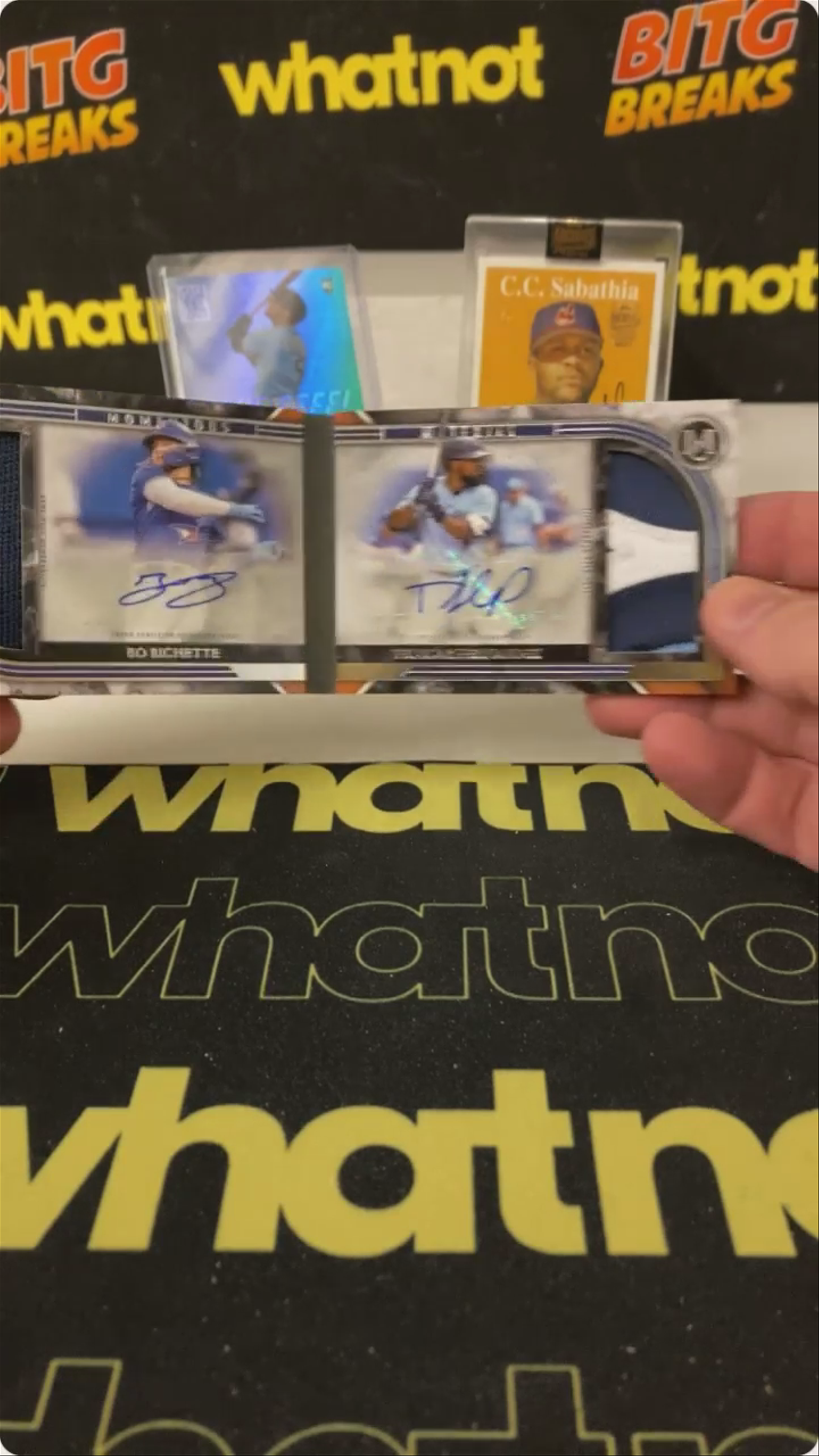 2022 Topps Museum Auto Relic Book - Bo Bichette & Teoscar Hernandez 5/5 - S/O to @bitgbreaks 