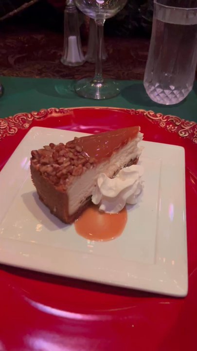 Mystique Dining - Amazing house made cheese cake - Dinner Theater Near Me - Folsom, California