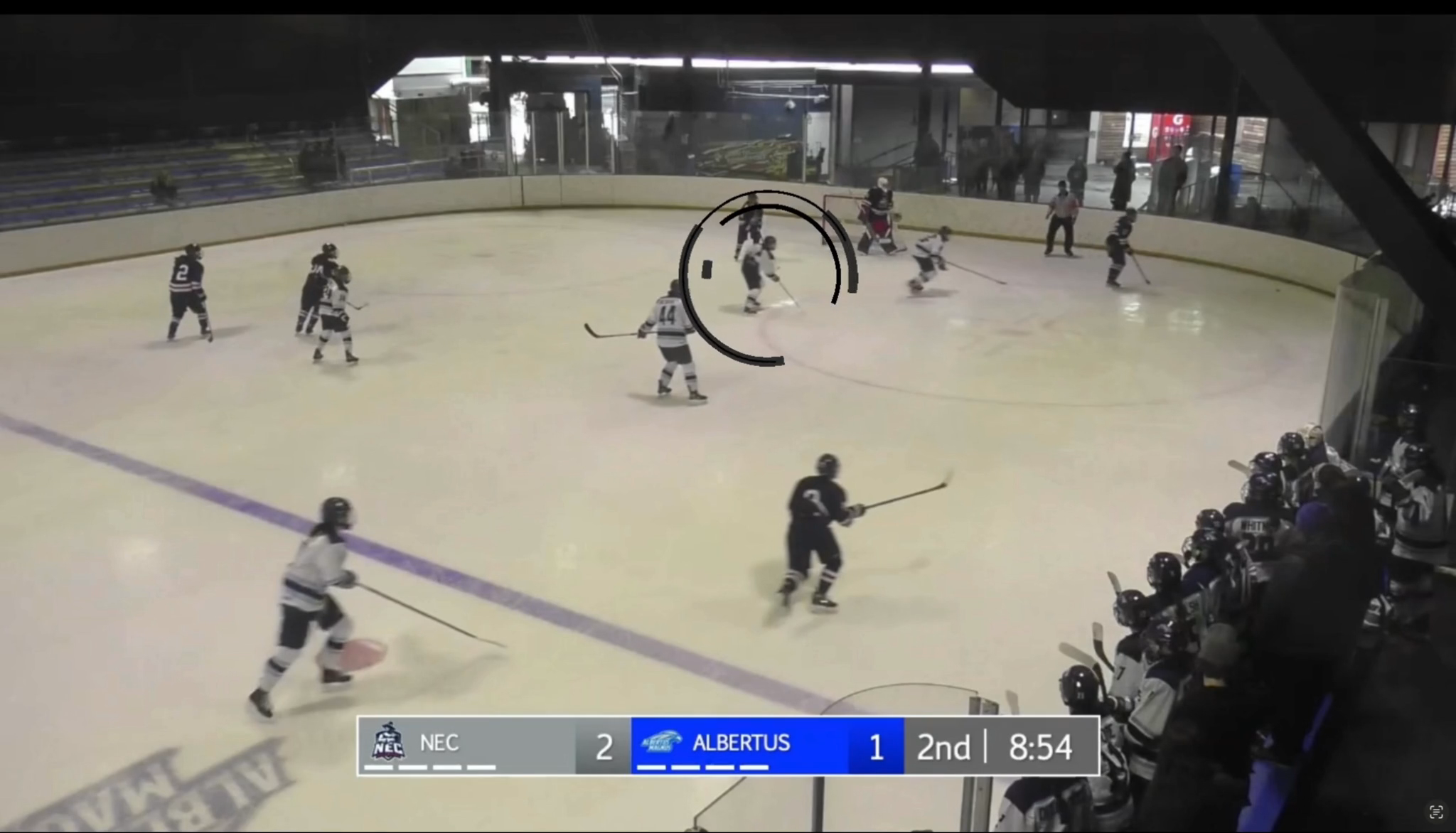 Jodi Ostroski Assist Highlight | Albertus Magnus College | 01.11.25