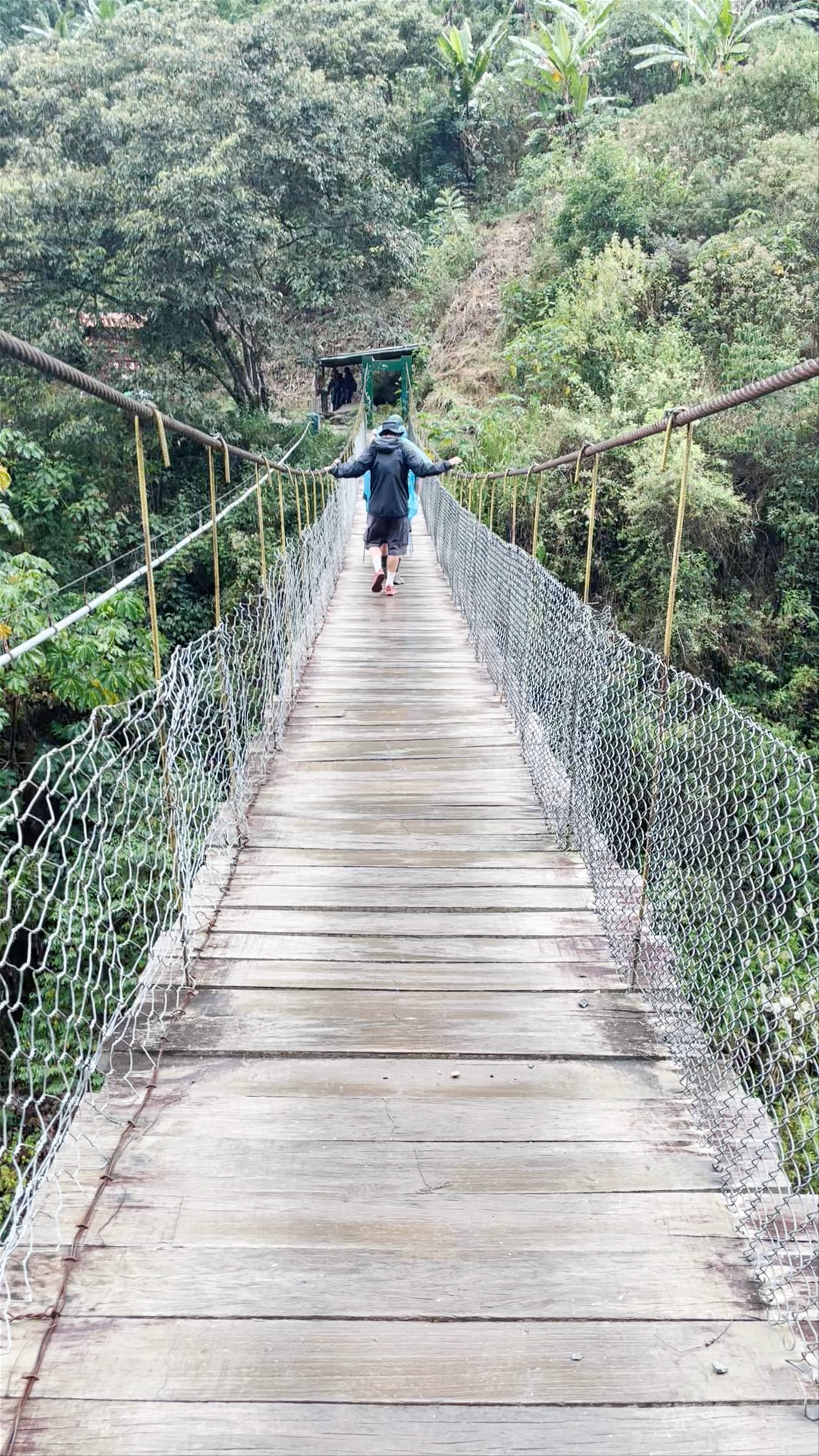 Bridge over Urubamba River