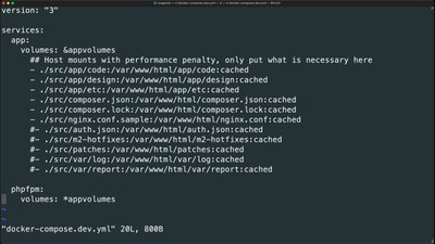 Increase the PHP memory limit in php.ini for Docker