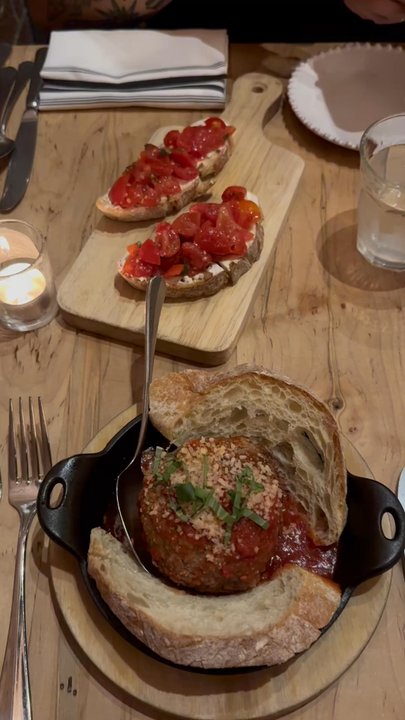 Cucciolo Osteria - Meatball appetizer - Italian Near Me - Durham, North Carolina
