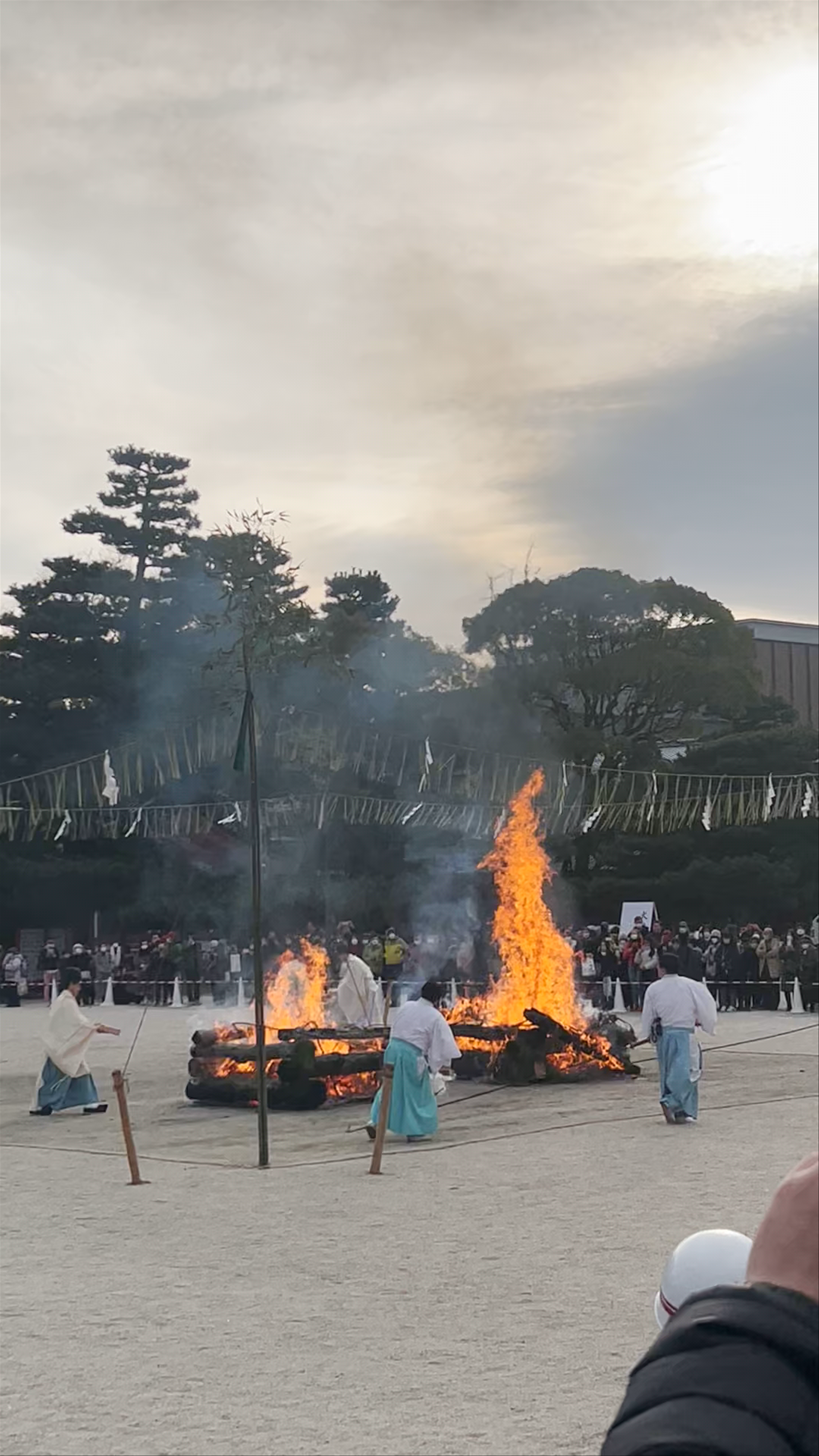 Heian Shrine Fire Ritual: Ancient Spiritual Ceremony in Kyoto