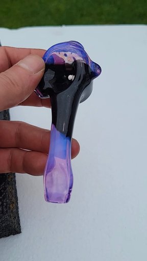 Preview pic of Galaxy and pink slyme spoon