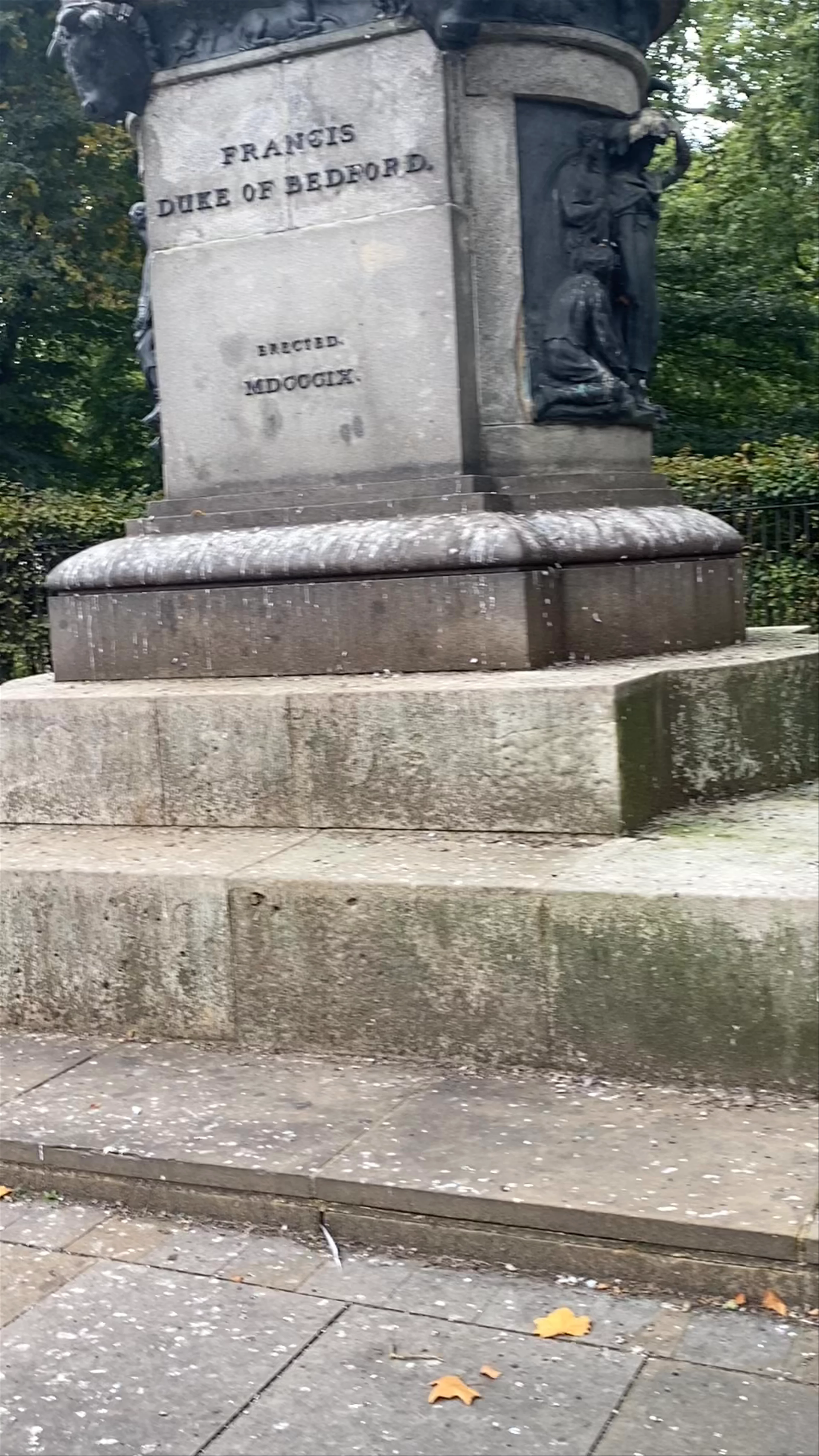 Duke of Bedford Monument, Russell Square