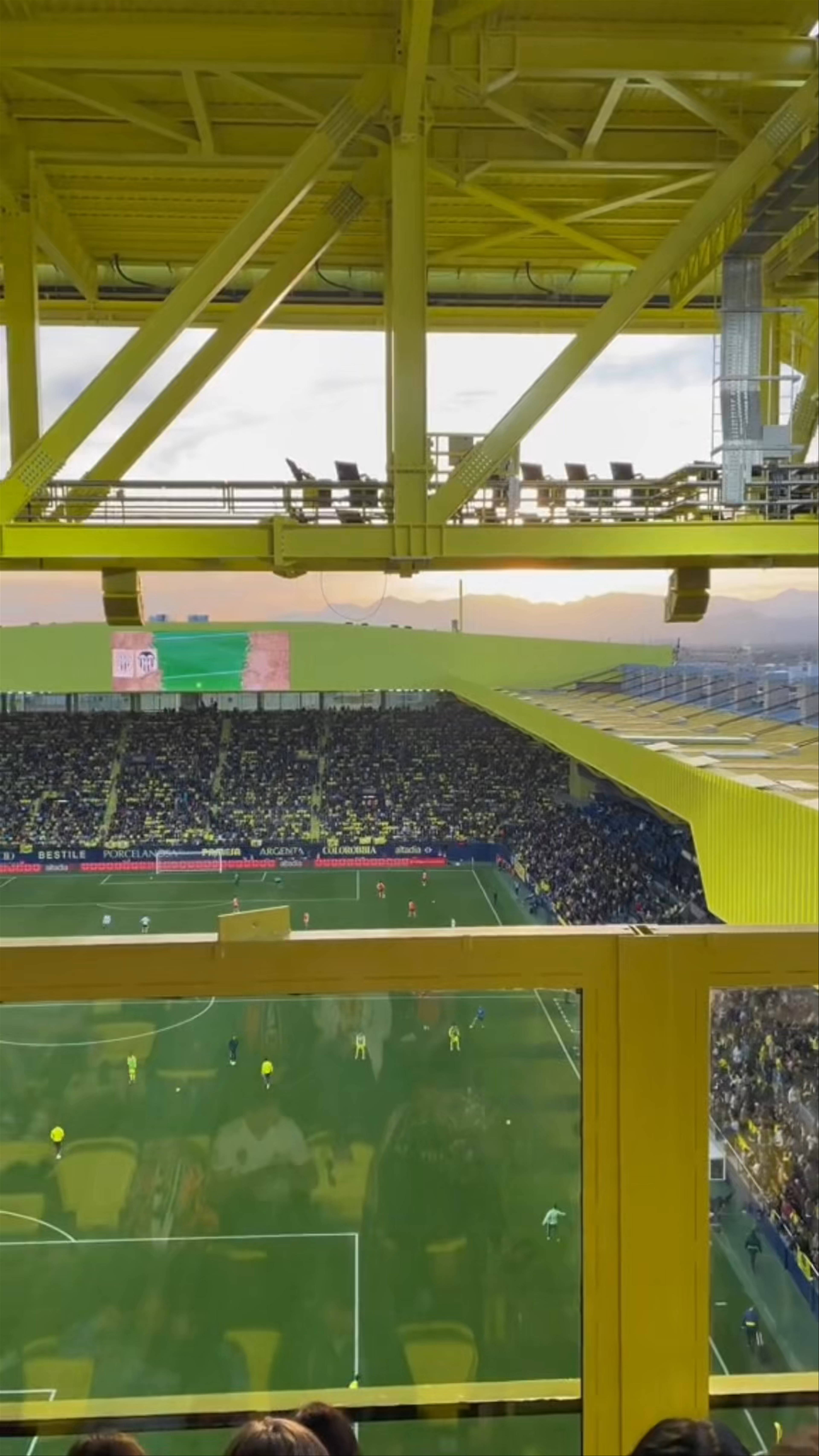 Vibrant Match Day Experience at Estadio La Cerámica in Vila-real, Spain