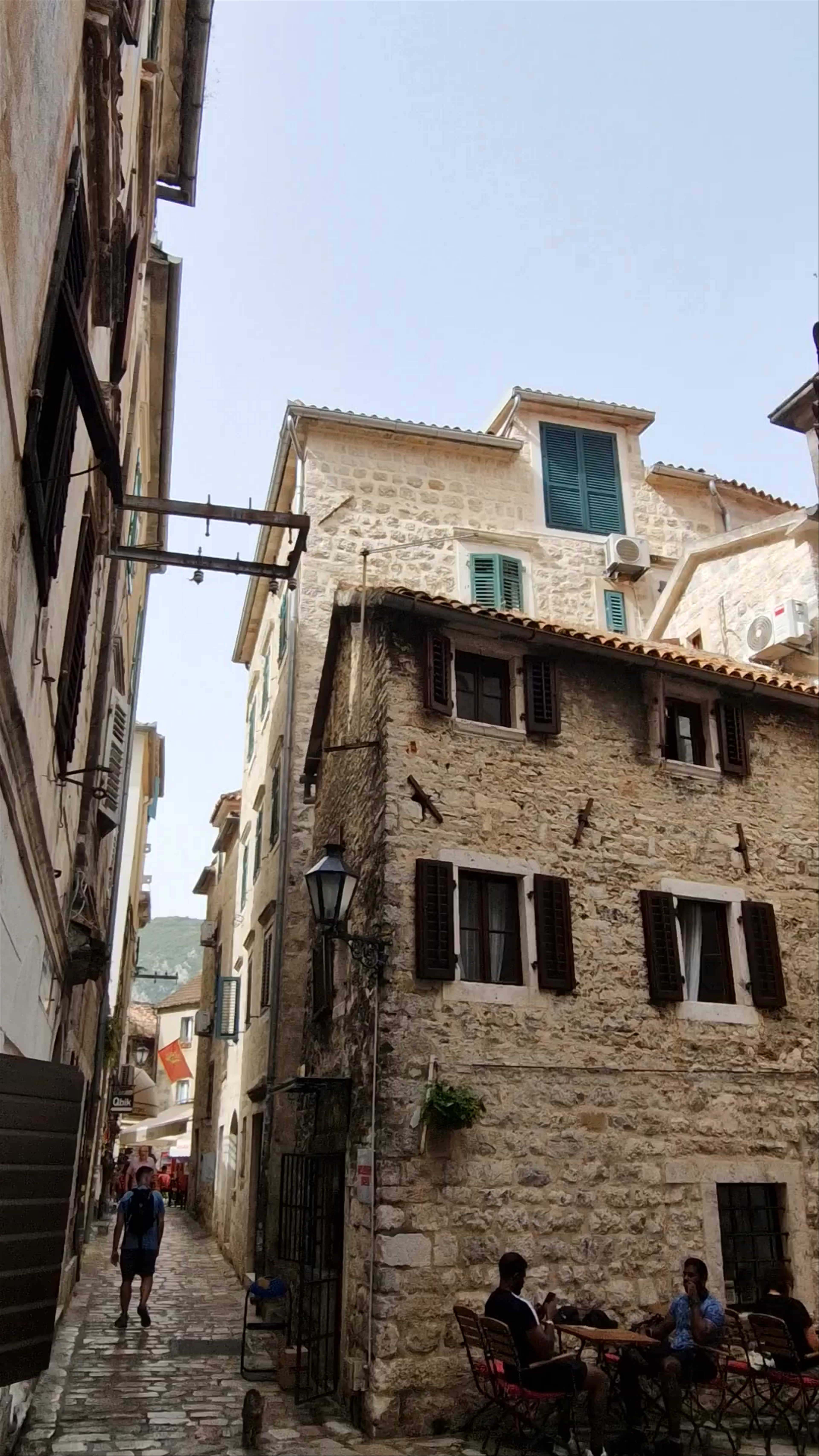 St. Tryphon's Cathedral and Old Town Streets, Kotor, Montenegro