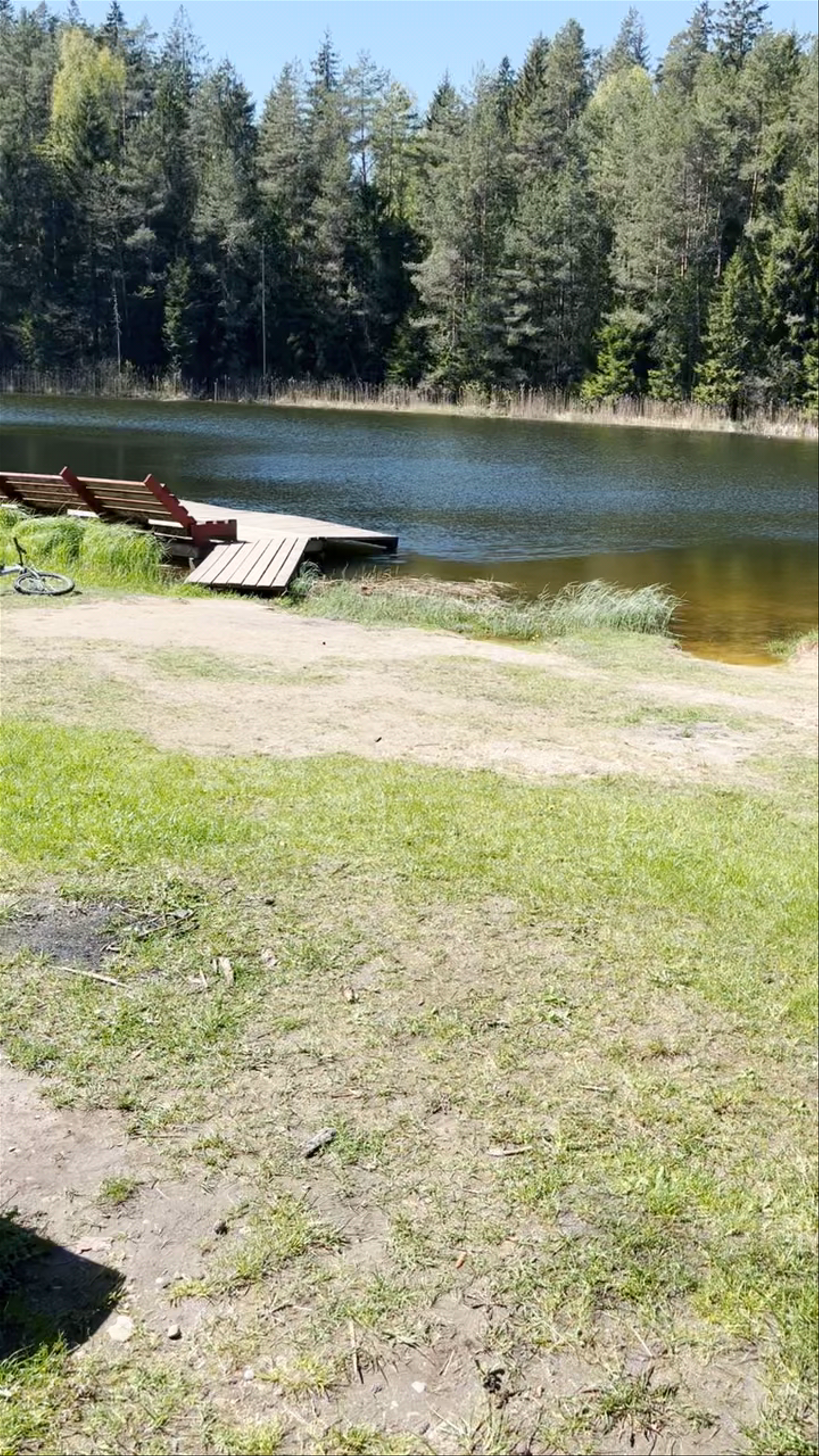 Peaceful Lakeside Escape in Melnezers, Latvia