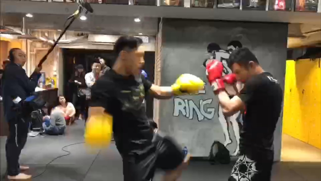 Sparring at The Ring