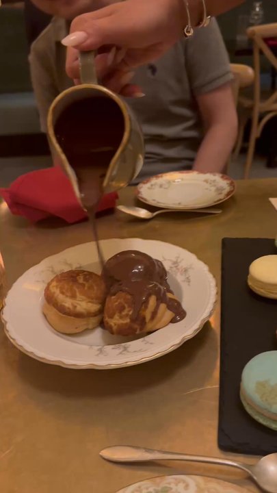 Lilou - Profiteroles - it was okay... - French Near Me - Knoxville, Tennessee