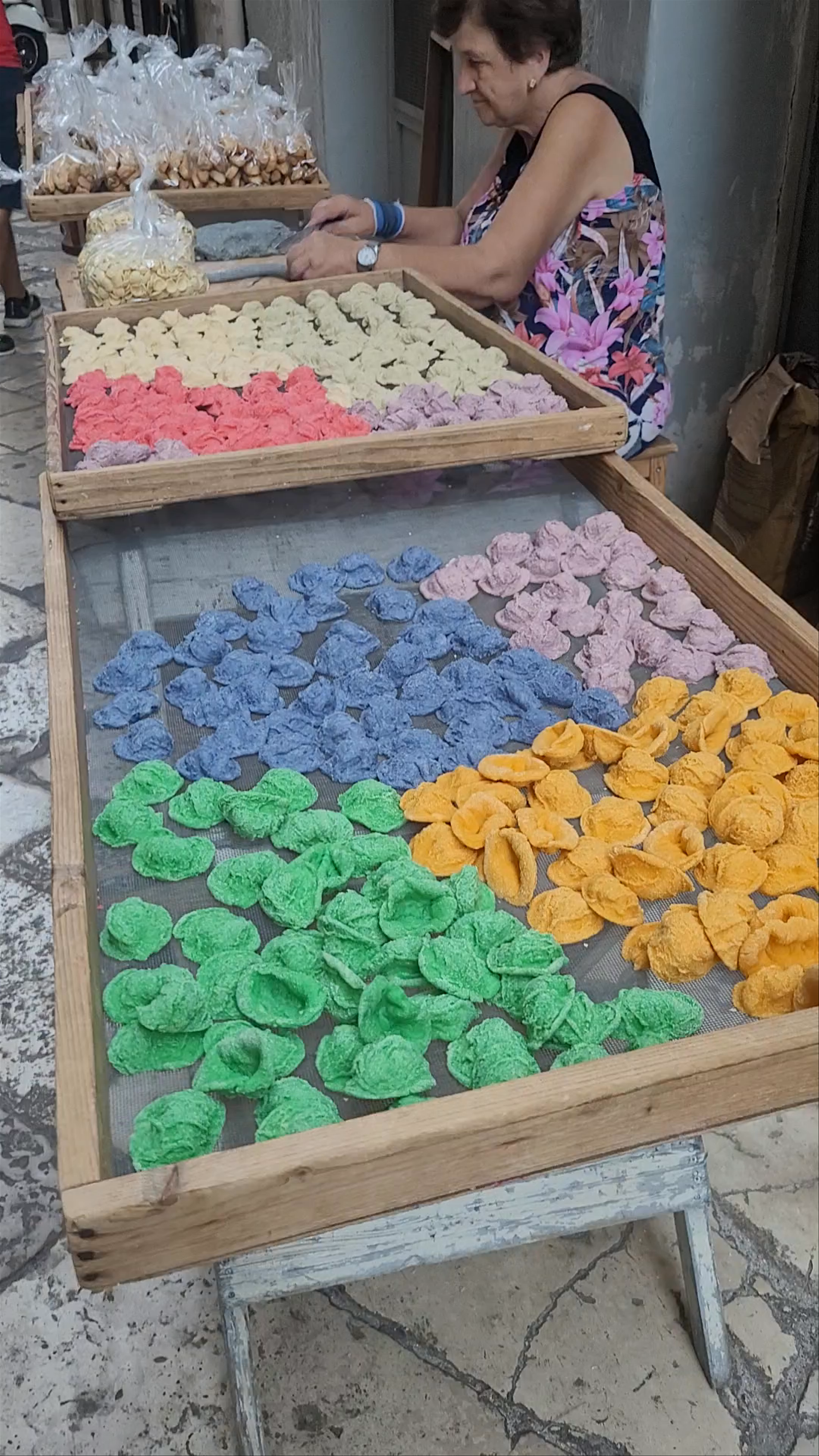 Nunzia Pasta Lady extraordinaire of Bari Vecchia