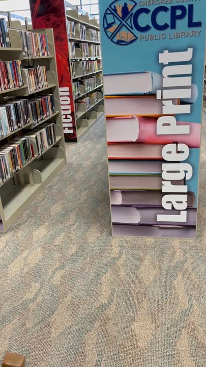 Cherokee County Public Library - Video: interior of library - Libraries Near Me - Gaffney, South Carolina