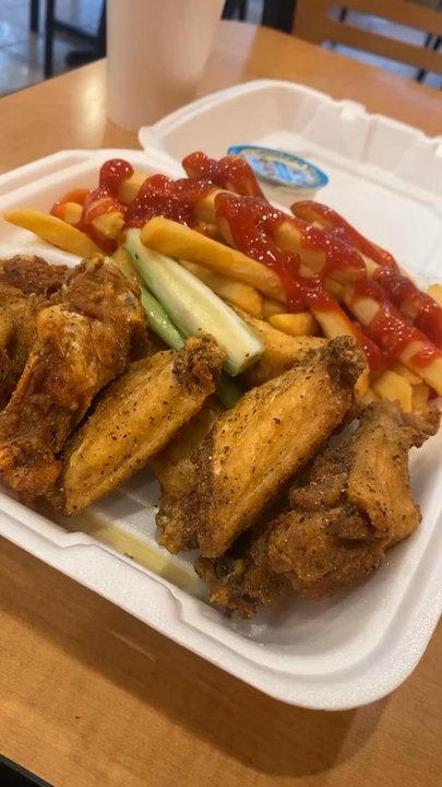 America's Best Wings - Lemon pepper wings and fries - Chicken Wings Near Me - Upper Darby, Pennsylvania