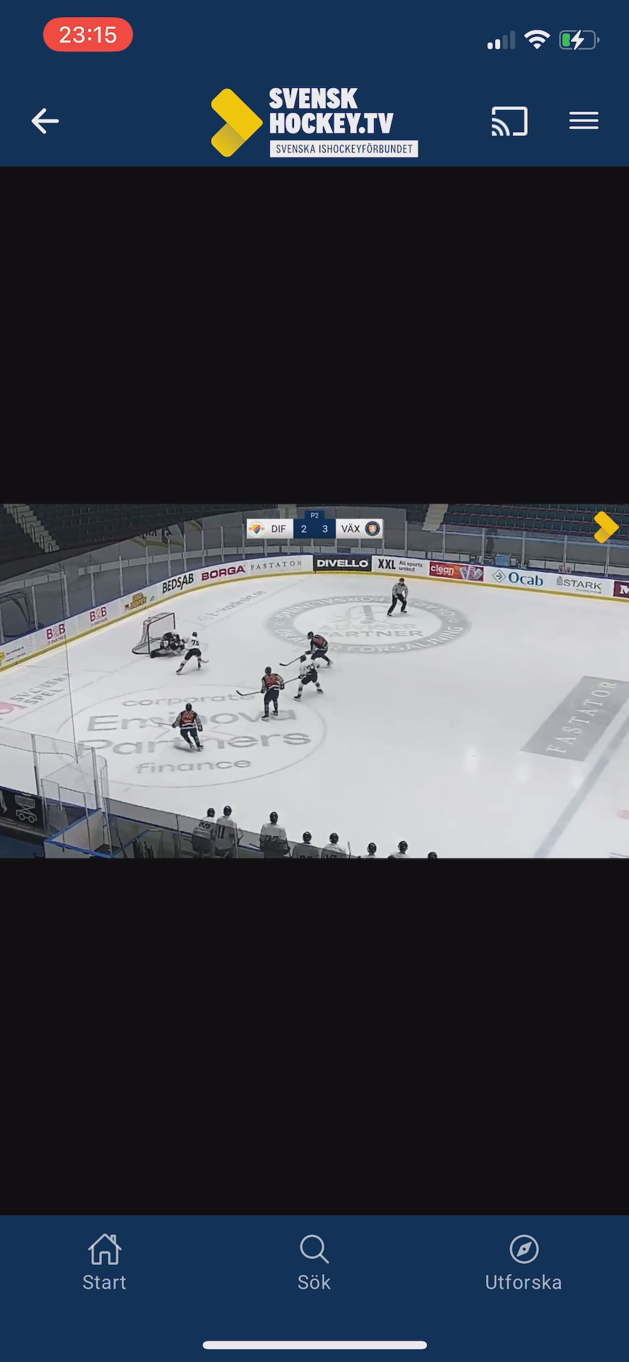 Ludwig Hellgren: Lightning Speed & Stunning Goals with Växjö Lakers J18
Vs DIF