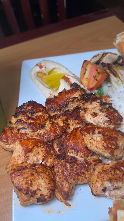 ZAATAR Mediterranean Cuisine - Chicken Shish Kabab - Mediterranean Near Me - Baltimore, Maryland