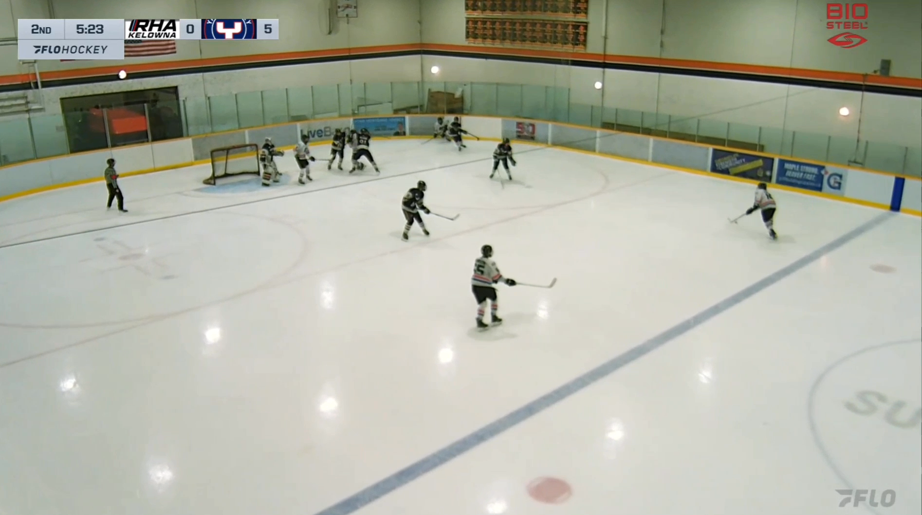 Cash Hunter, #18, RHA Kelowna - Scores a goal against Yale Hockey Academy - U15 Prep Highlights