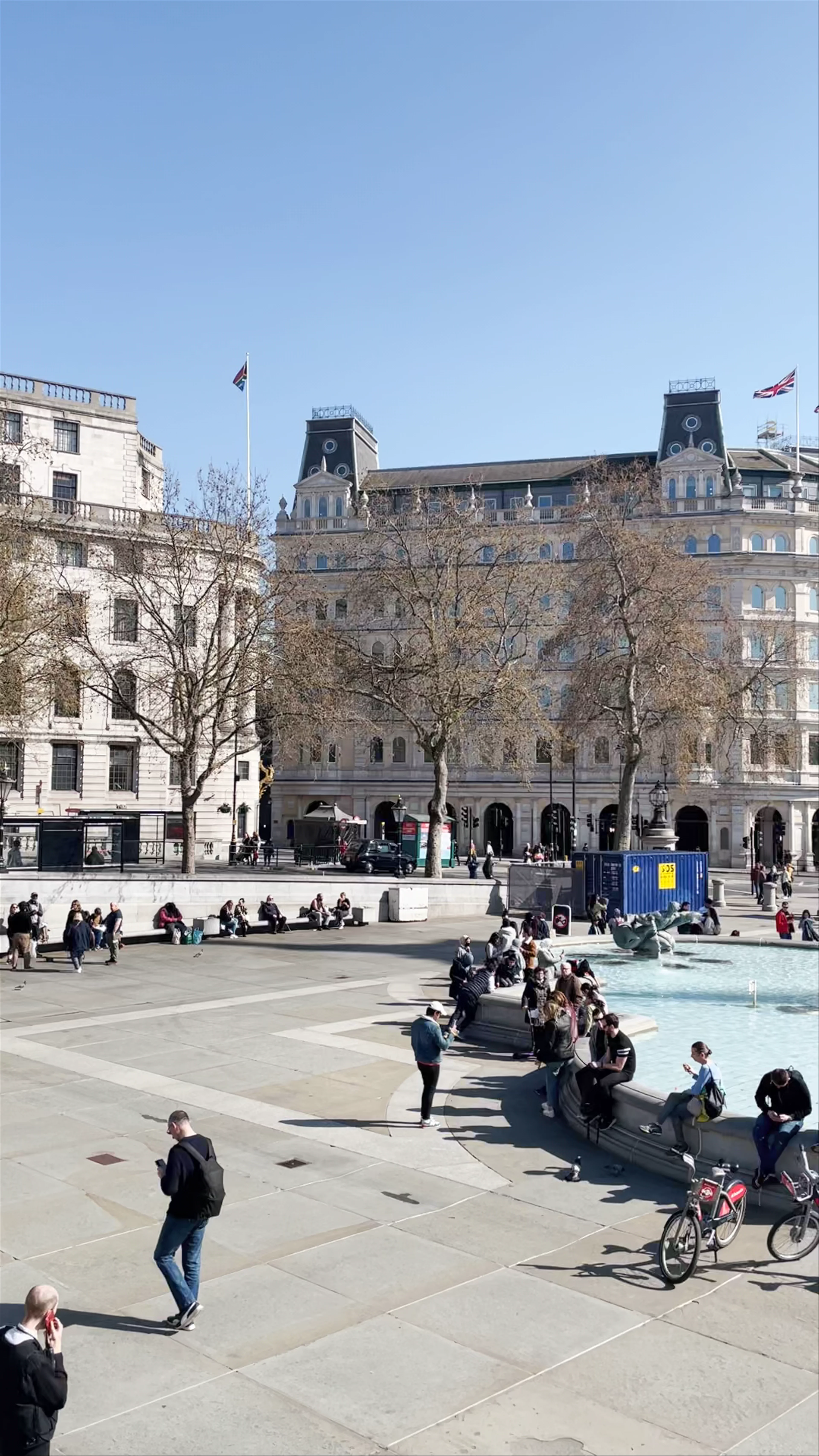 Trafalgar Square, Trafalgar Square, London, UK
