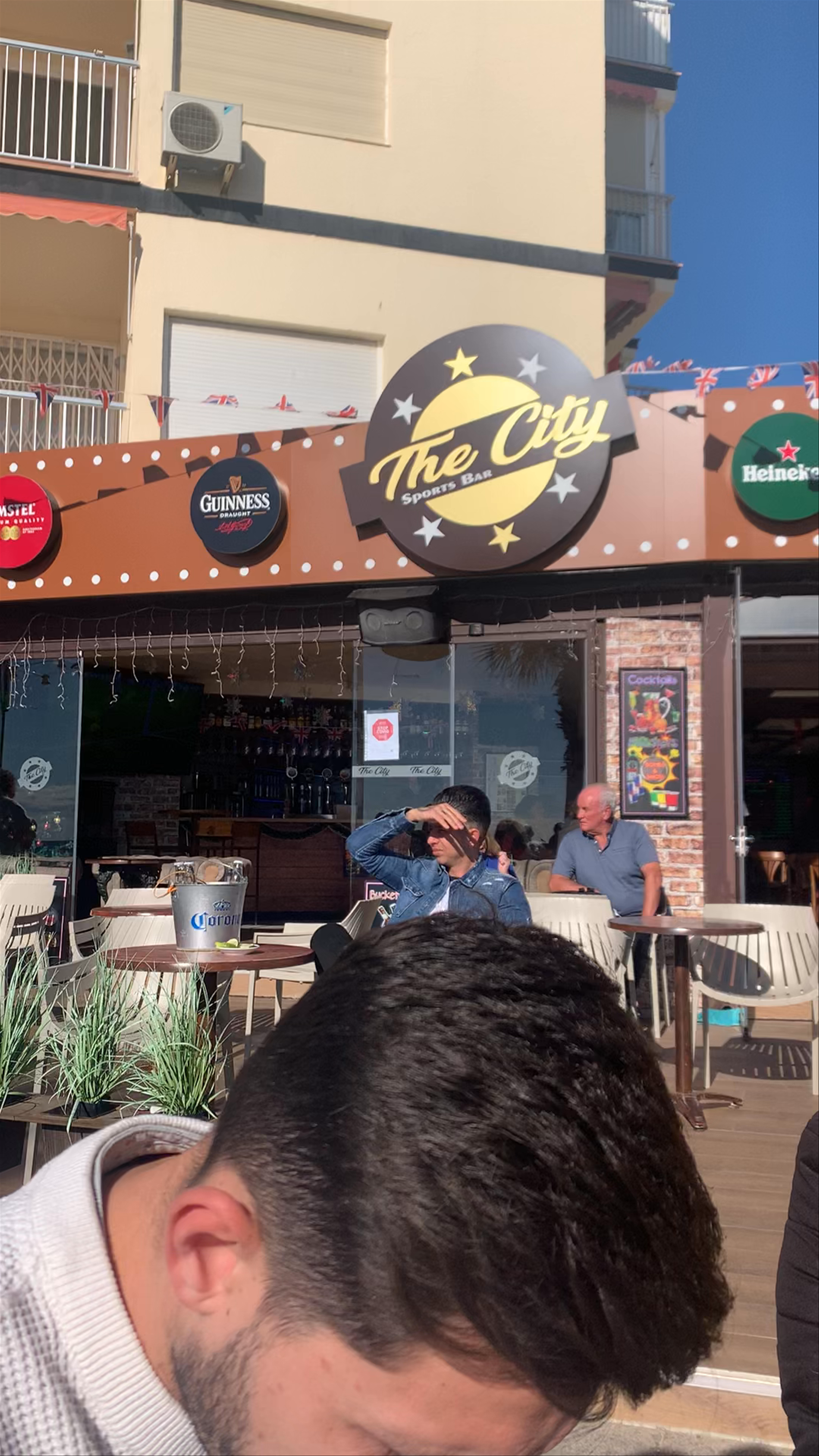 Sunny Social Vibes at The City Sports Bar, Benidorm
