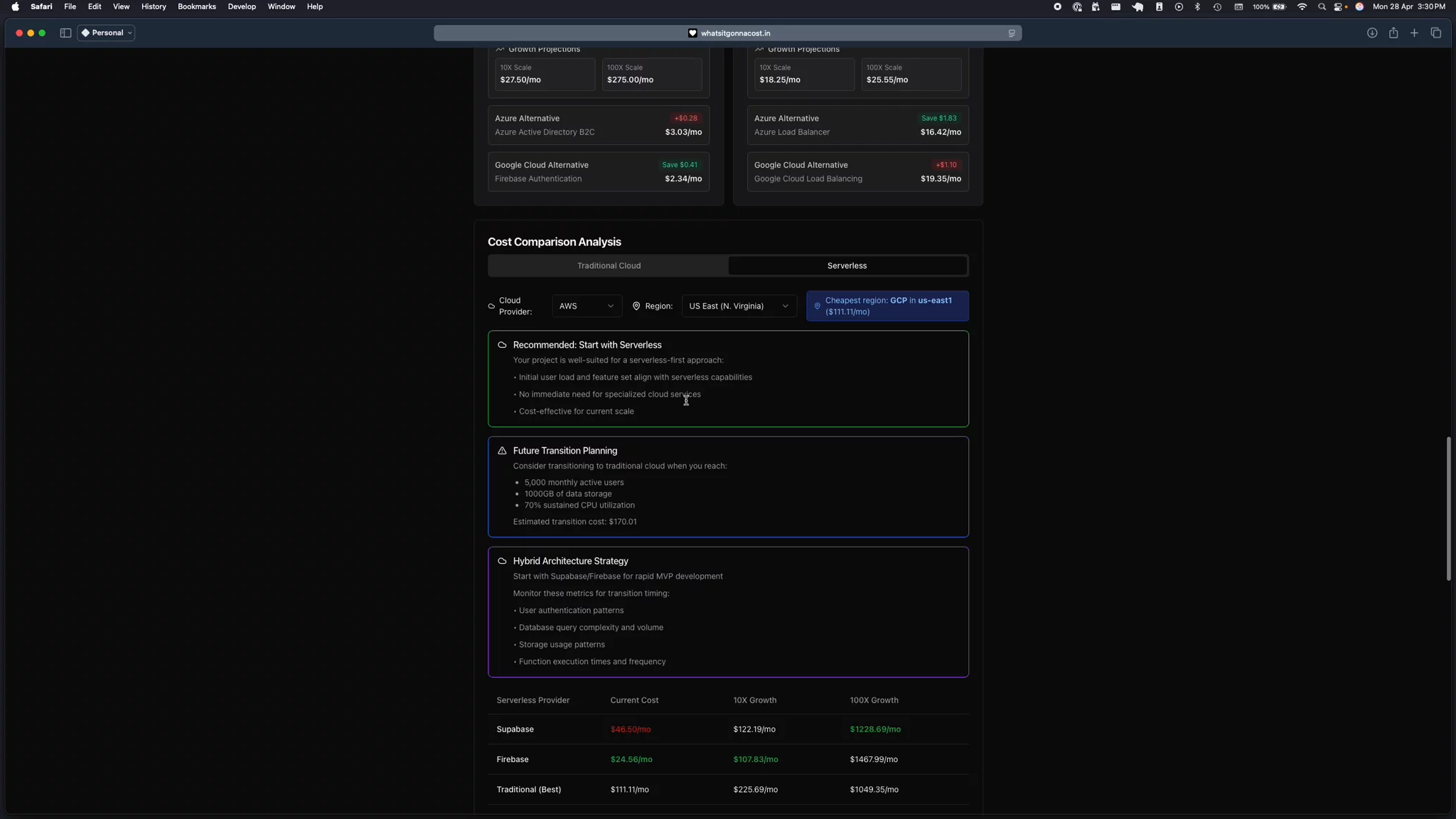 Cloud Infra Estimator image 1