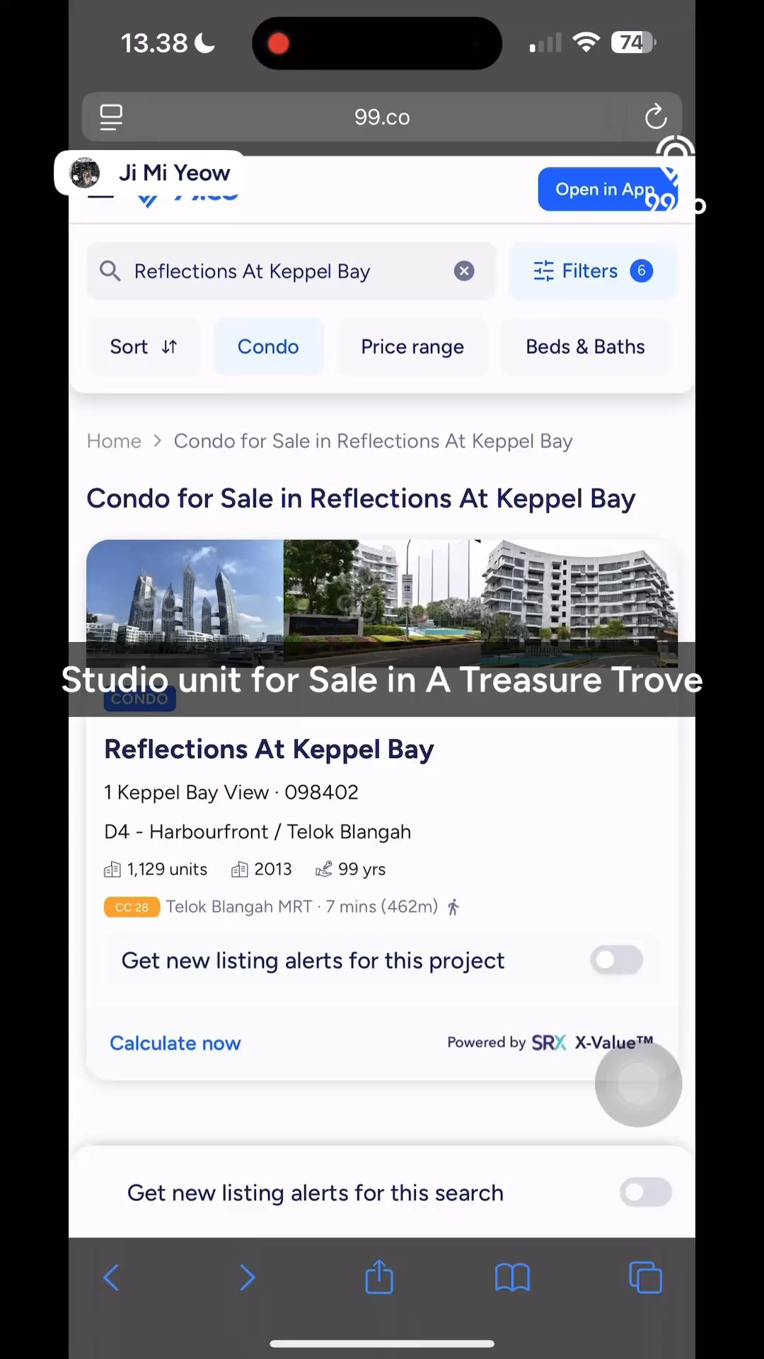undefined of 1,000 sqft Condo for Sale in A Treasure Trove